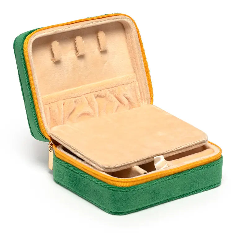 "press for champagne" travel jewelry case