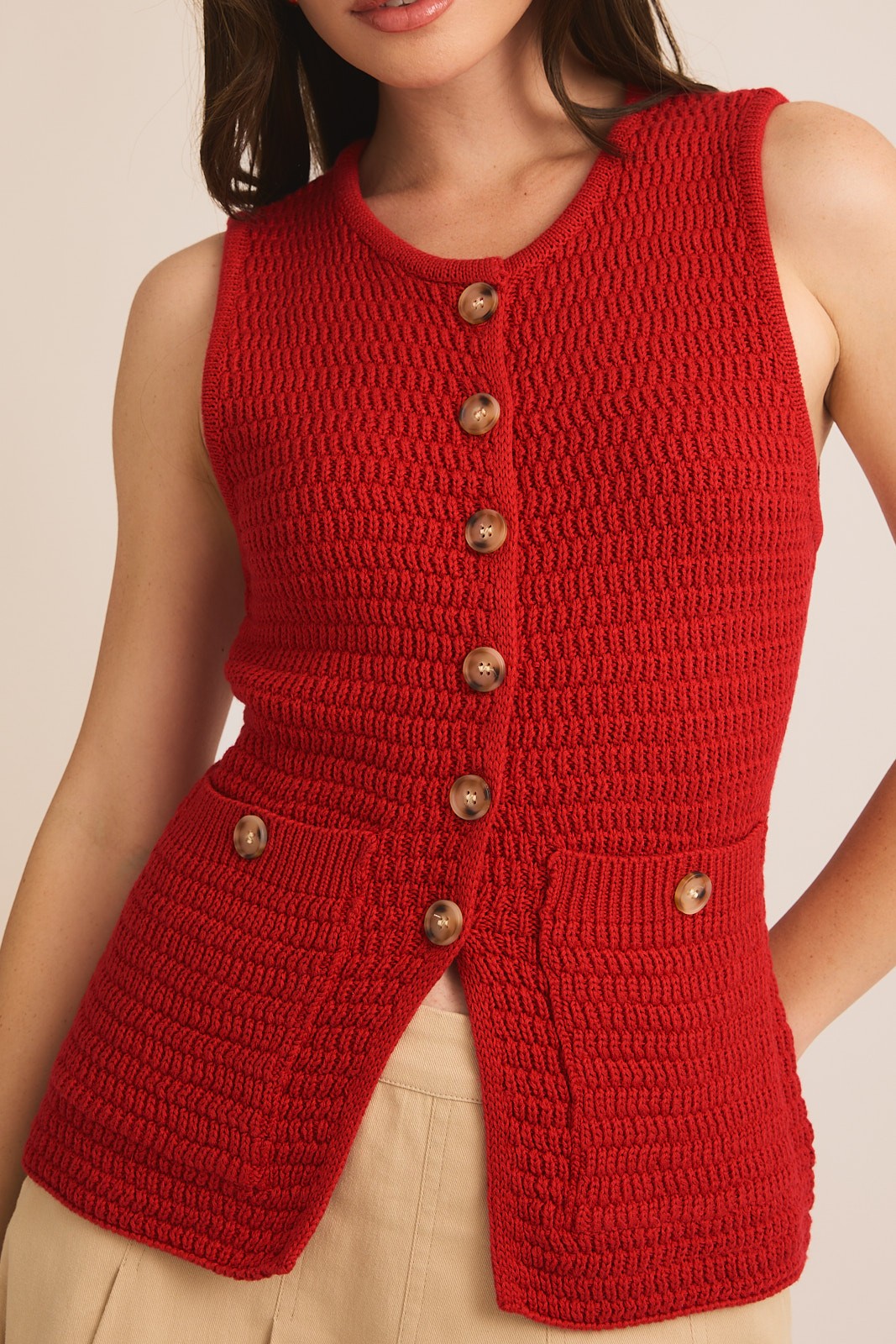 prim sweater vest