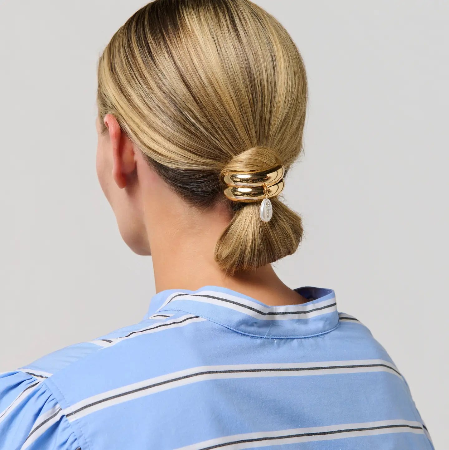 puka shell pony cuff