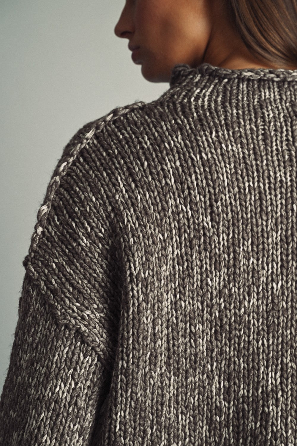 roll hemming ls sweater top