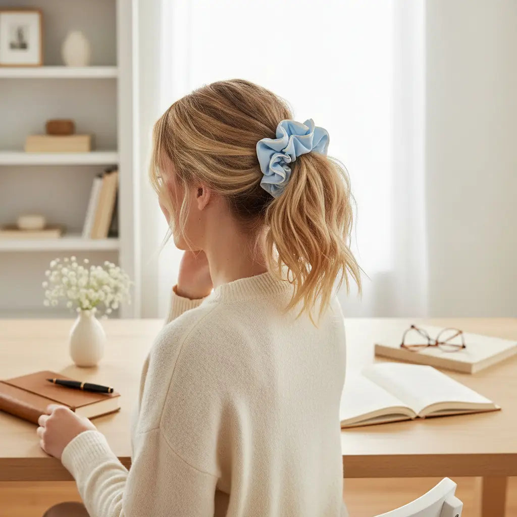 ruffle up scrunchie