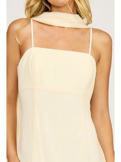 sable scarf dress
