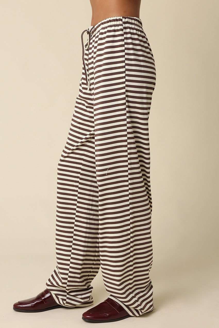 sadie stripe lounge pants