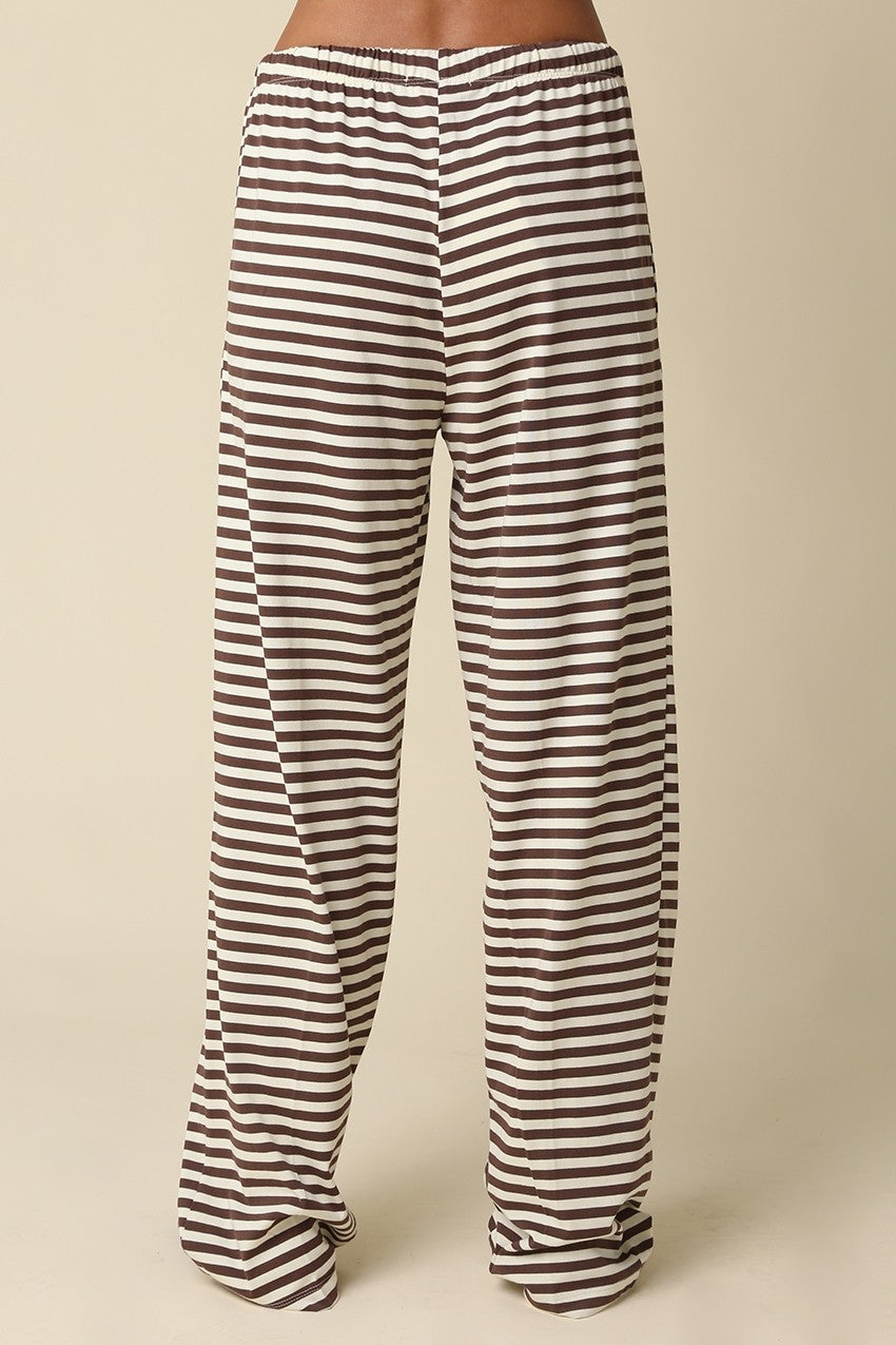 sadie stripe lounge pants