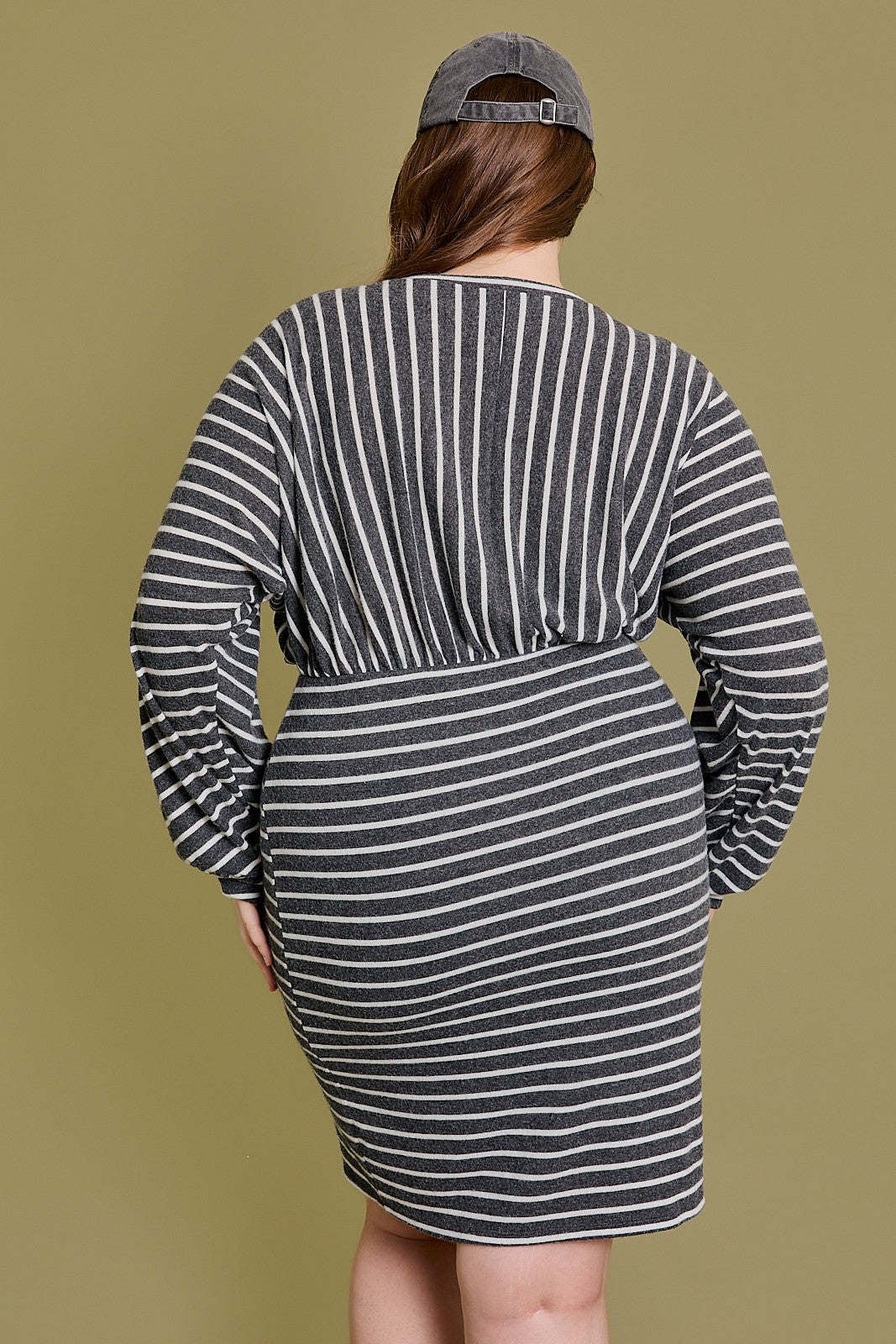 sasha stripe dress:S-3X