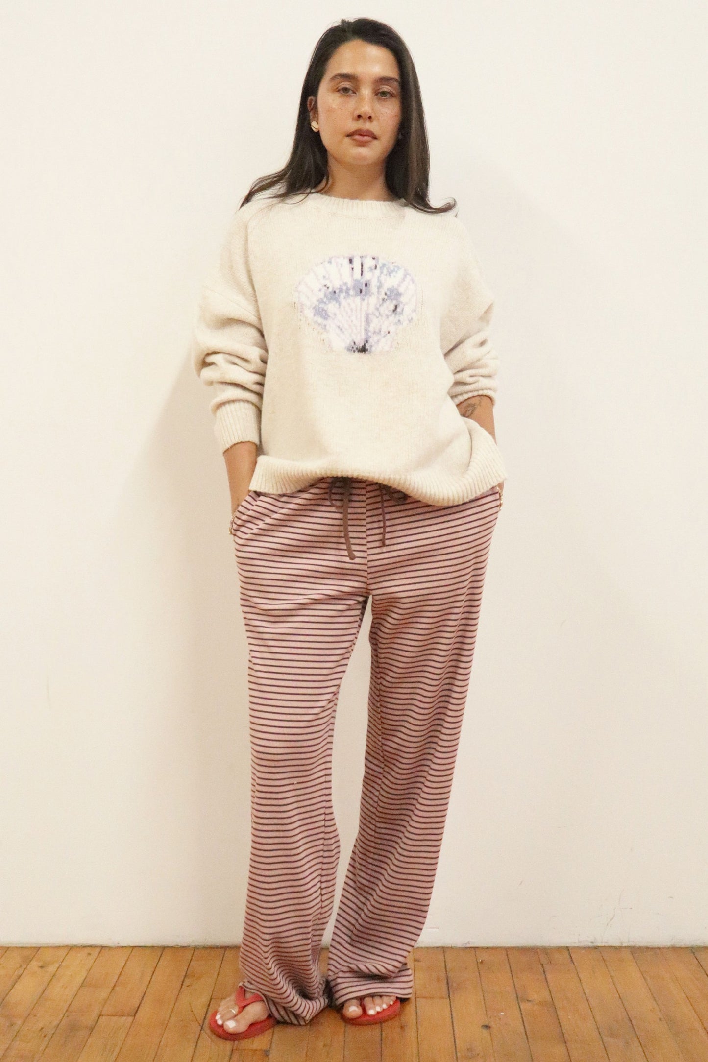 Shell sweater