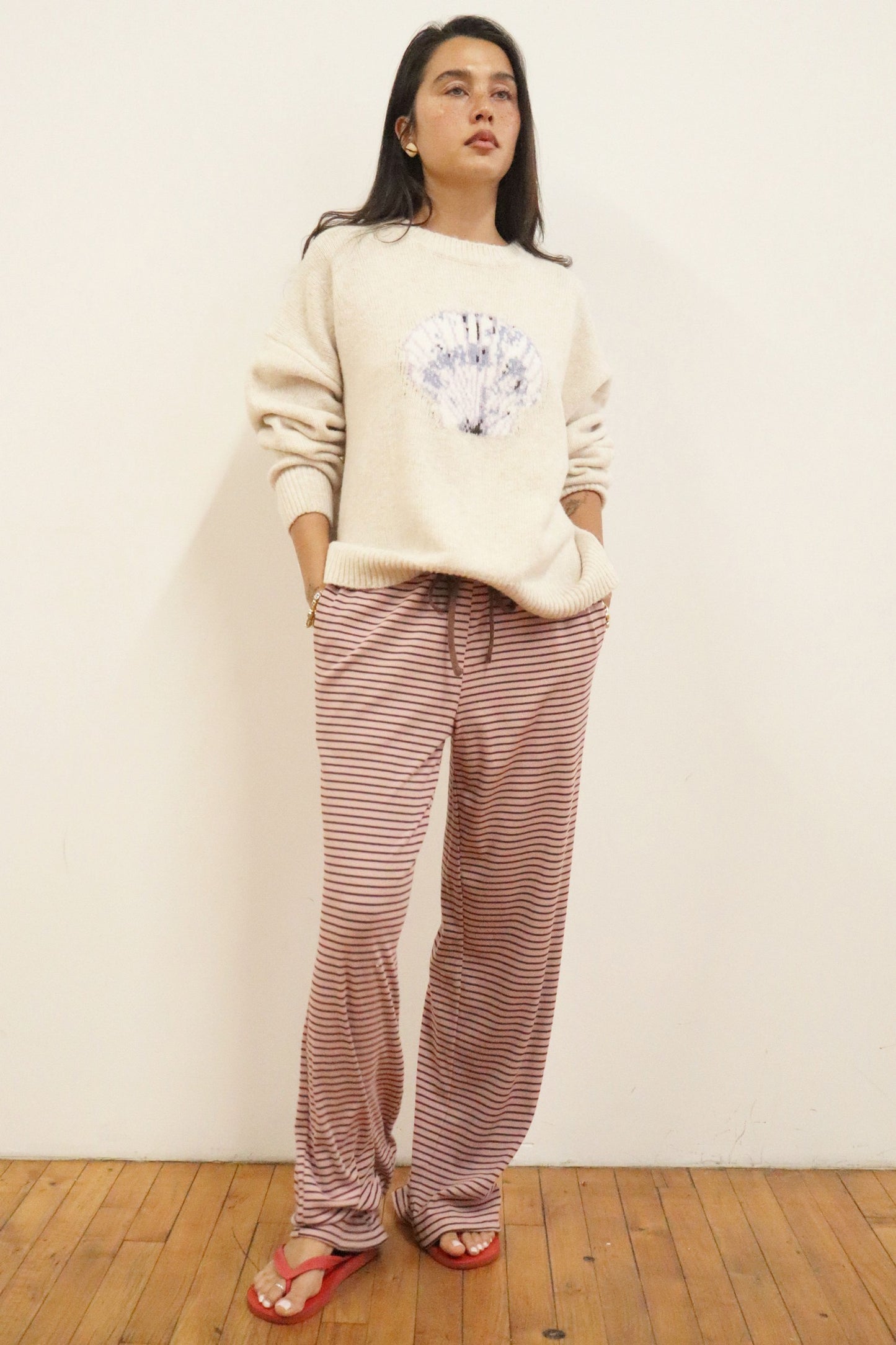 Shell sweater