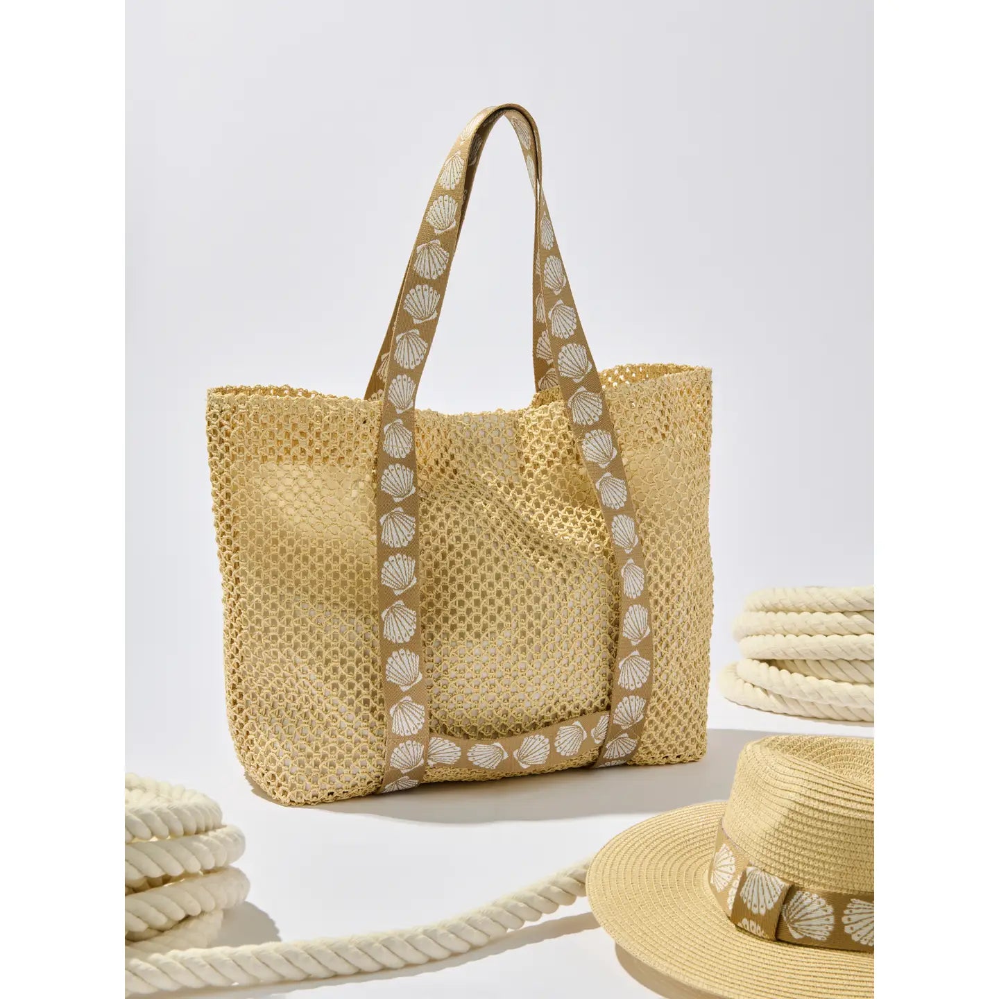 shelly tote and hat set