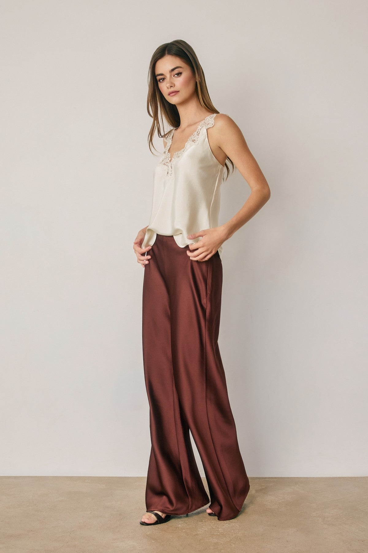 skylar satin pants