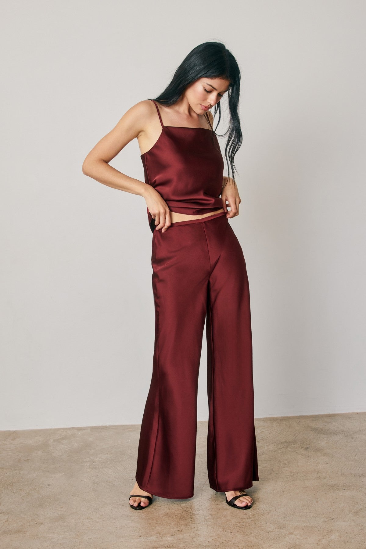 skylar satin pants