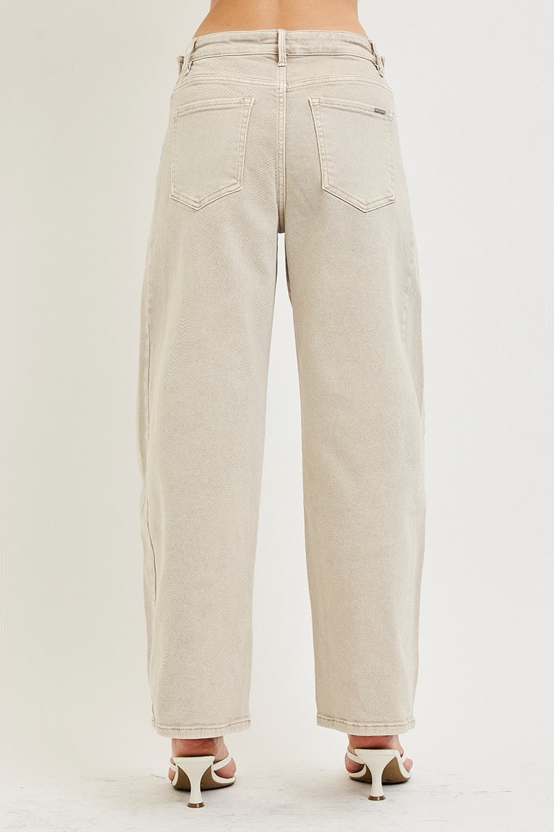 slouchy crop barrel jeans