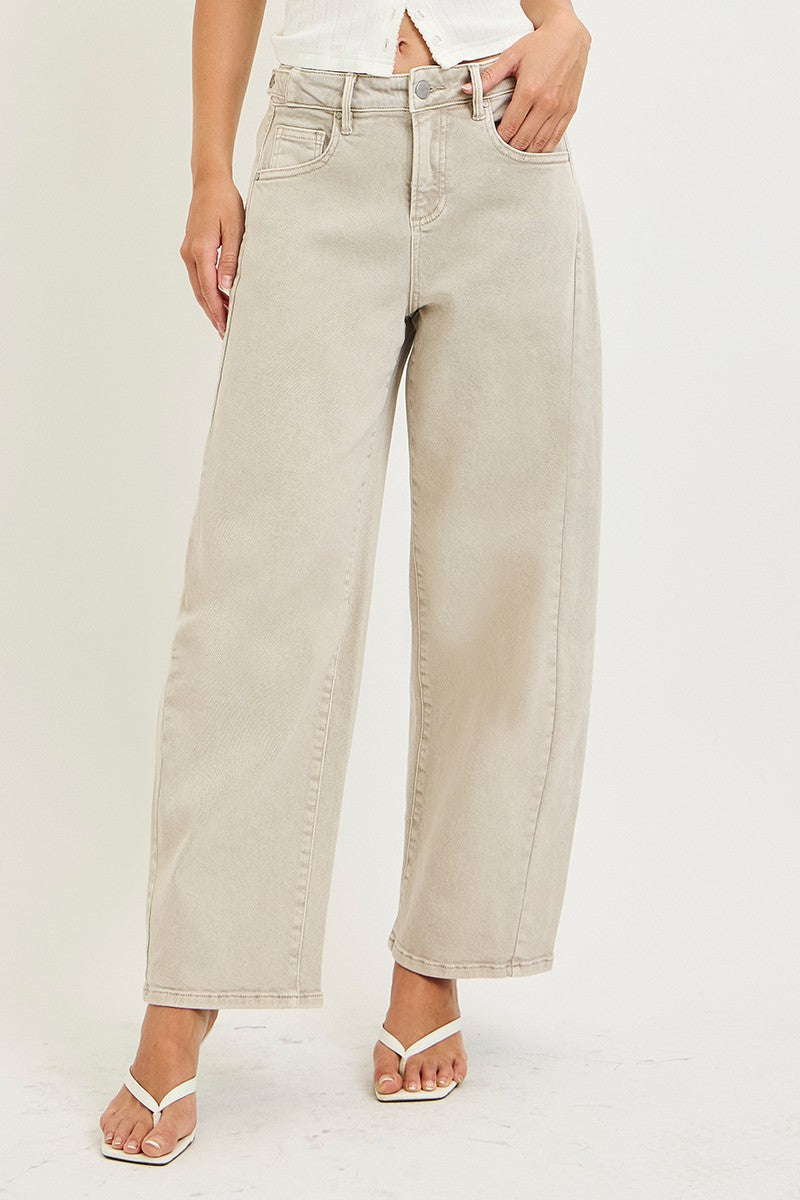 slouchy crop barrel jeans