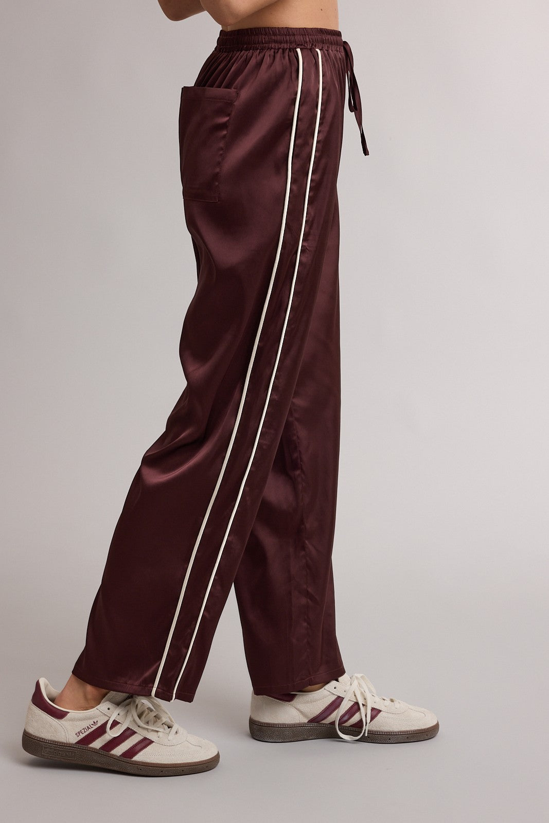 sporty spice satin pants