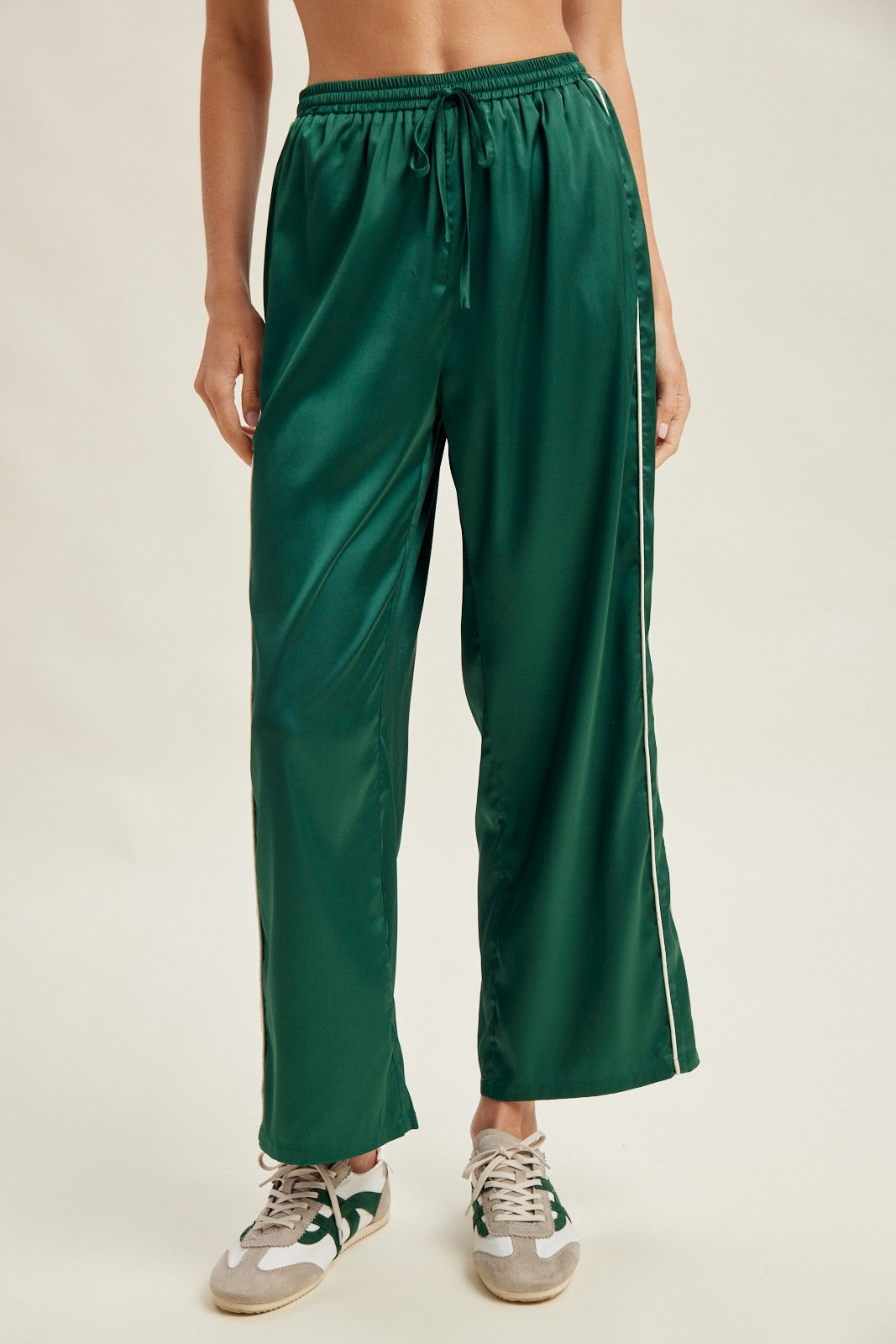 sporty spice satin pants