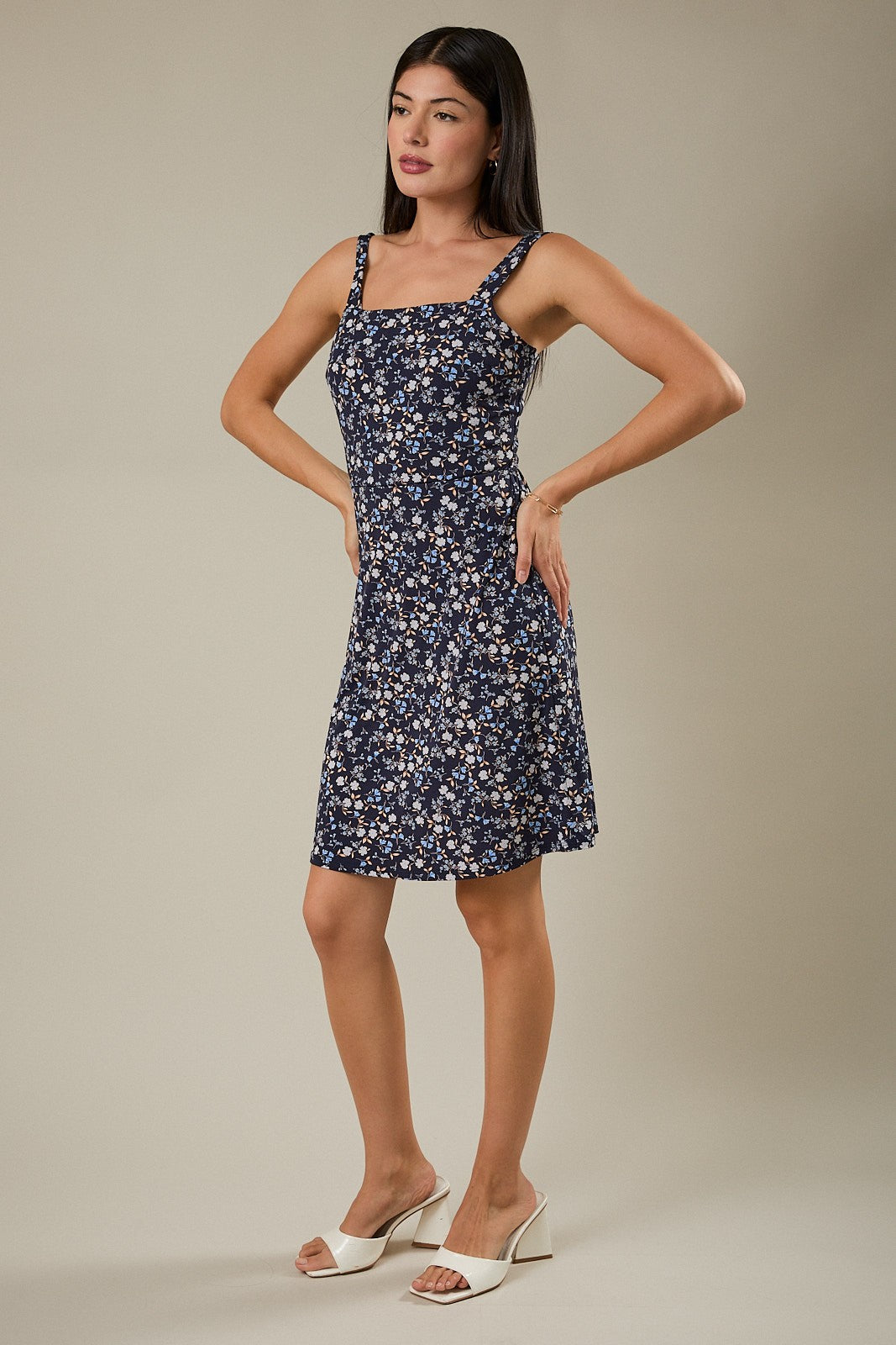 spring forward mini dress