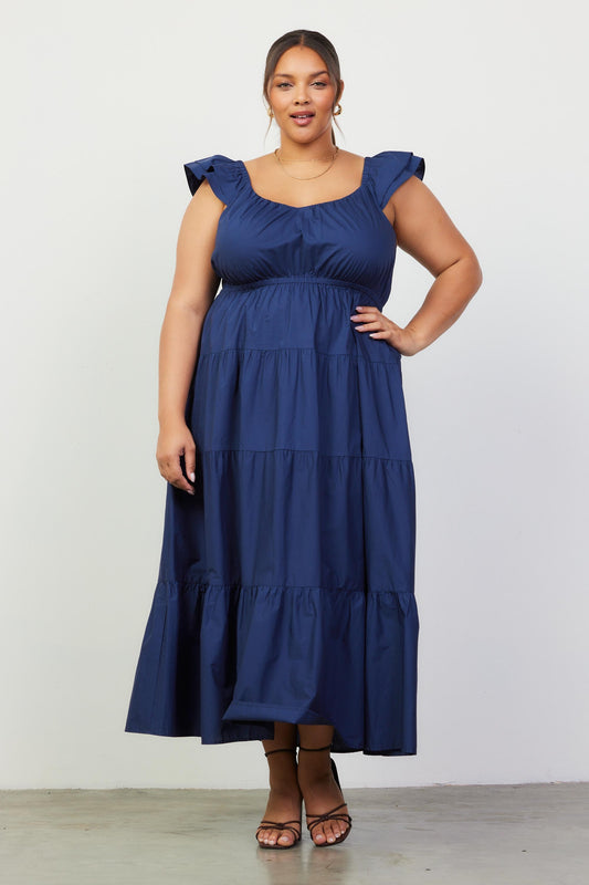 summer outing dress-curvy