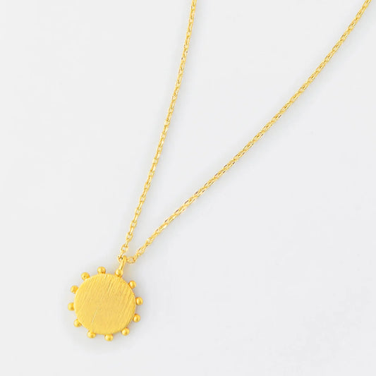 sun necklace