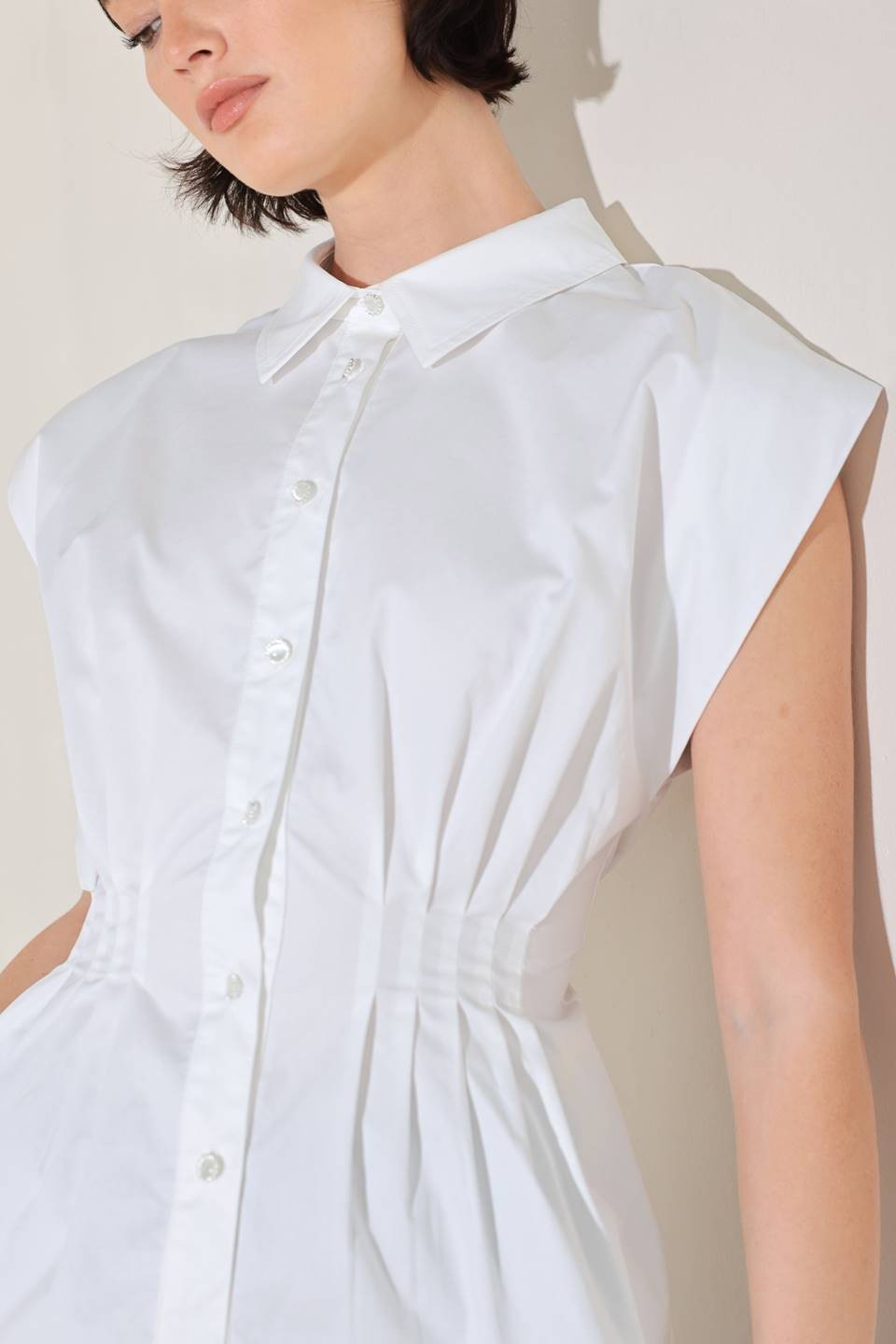 the sculpted peplum blouse