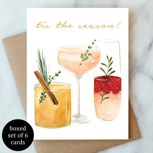 tis the season card-box of 6