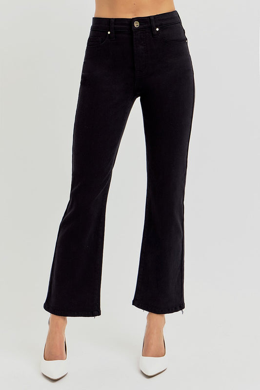 tummy control HR crop straight pants