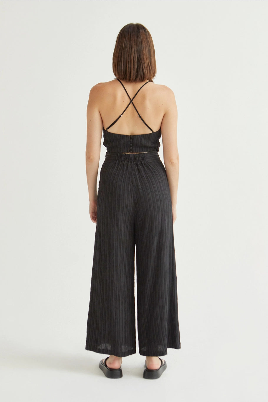 velma pleated pants