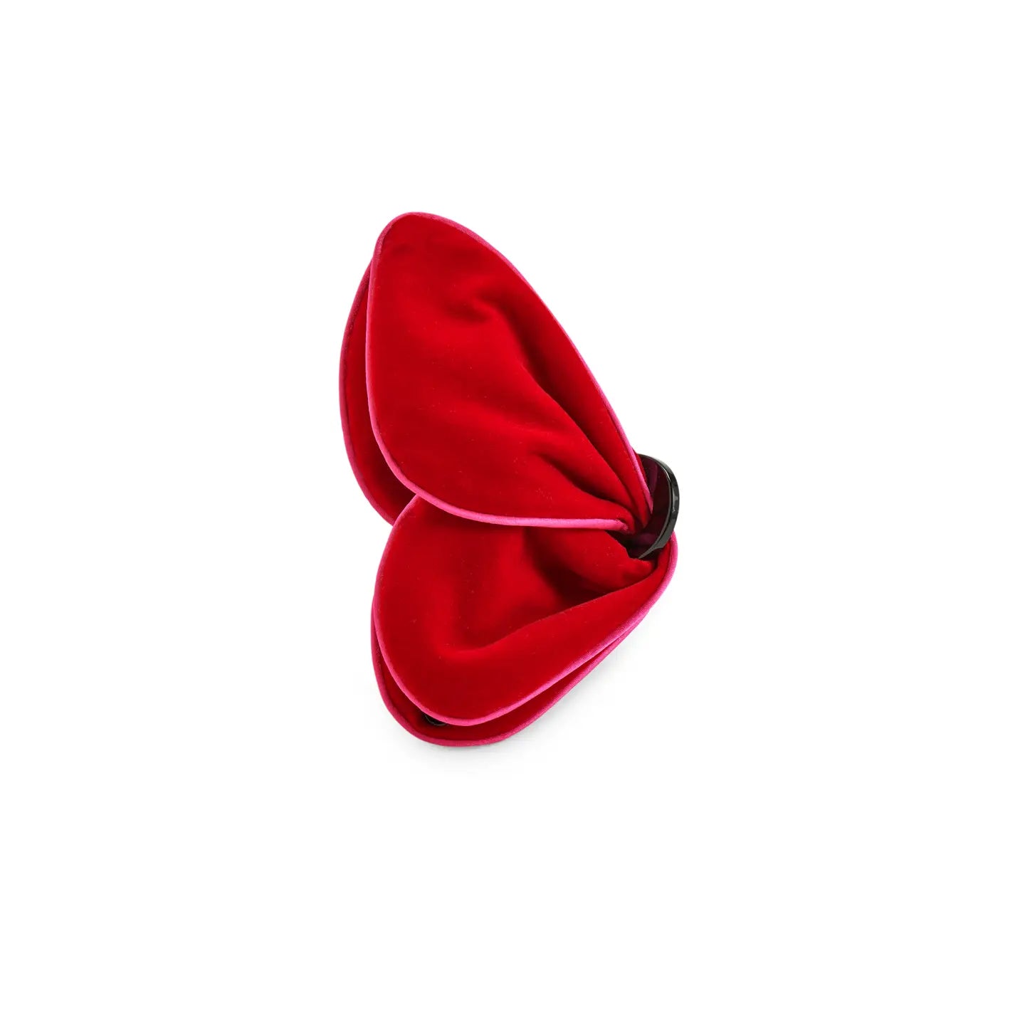 velvet claw clip