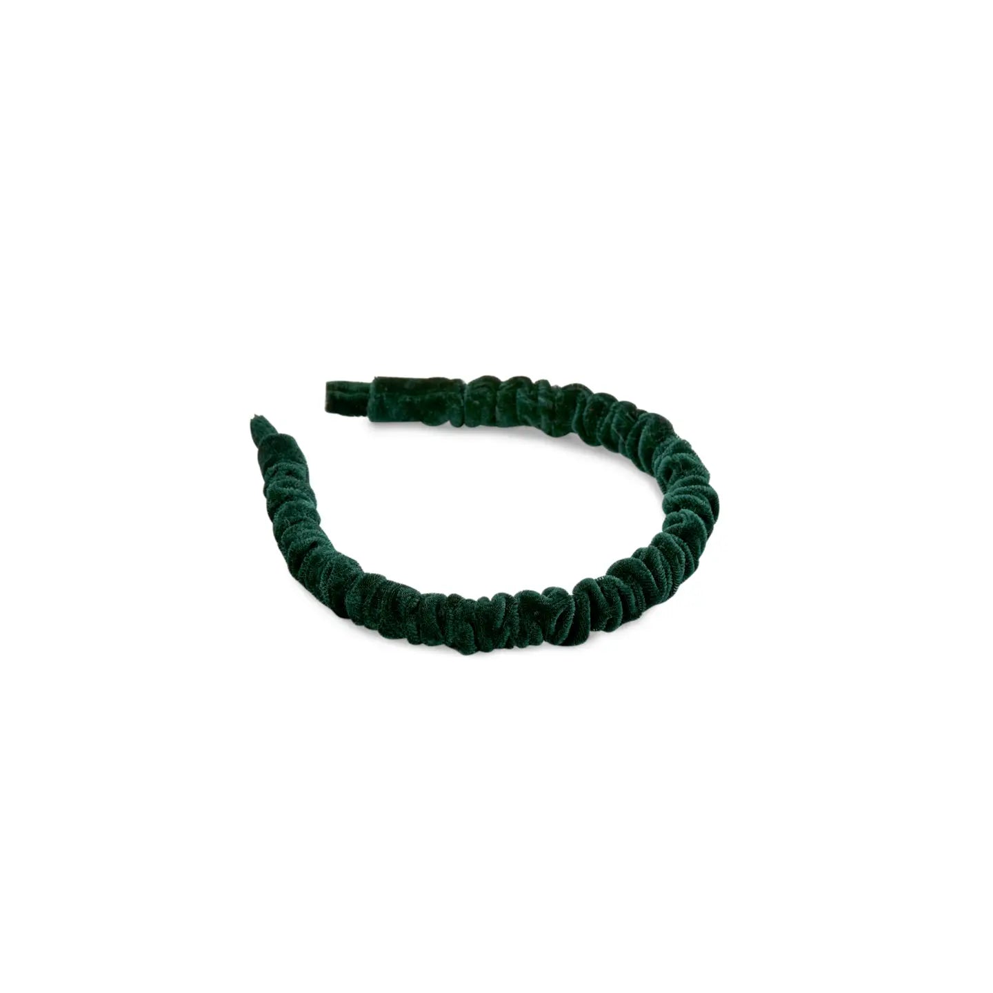 velvet scrunch headband
