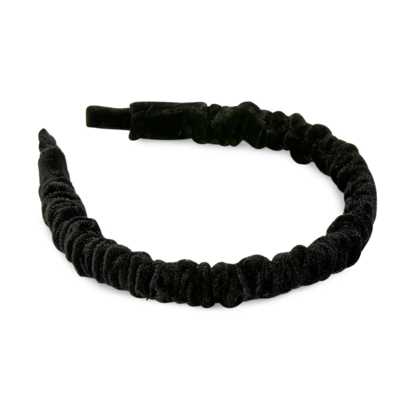 velvet scrunch headband