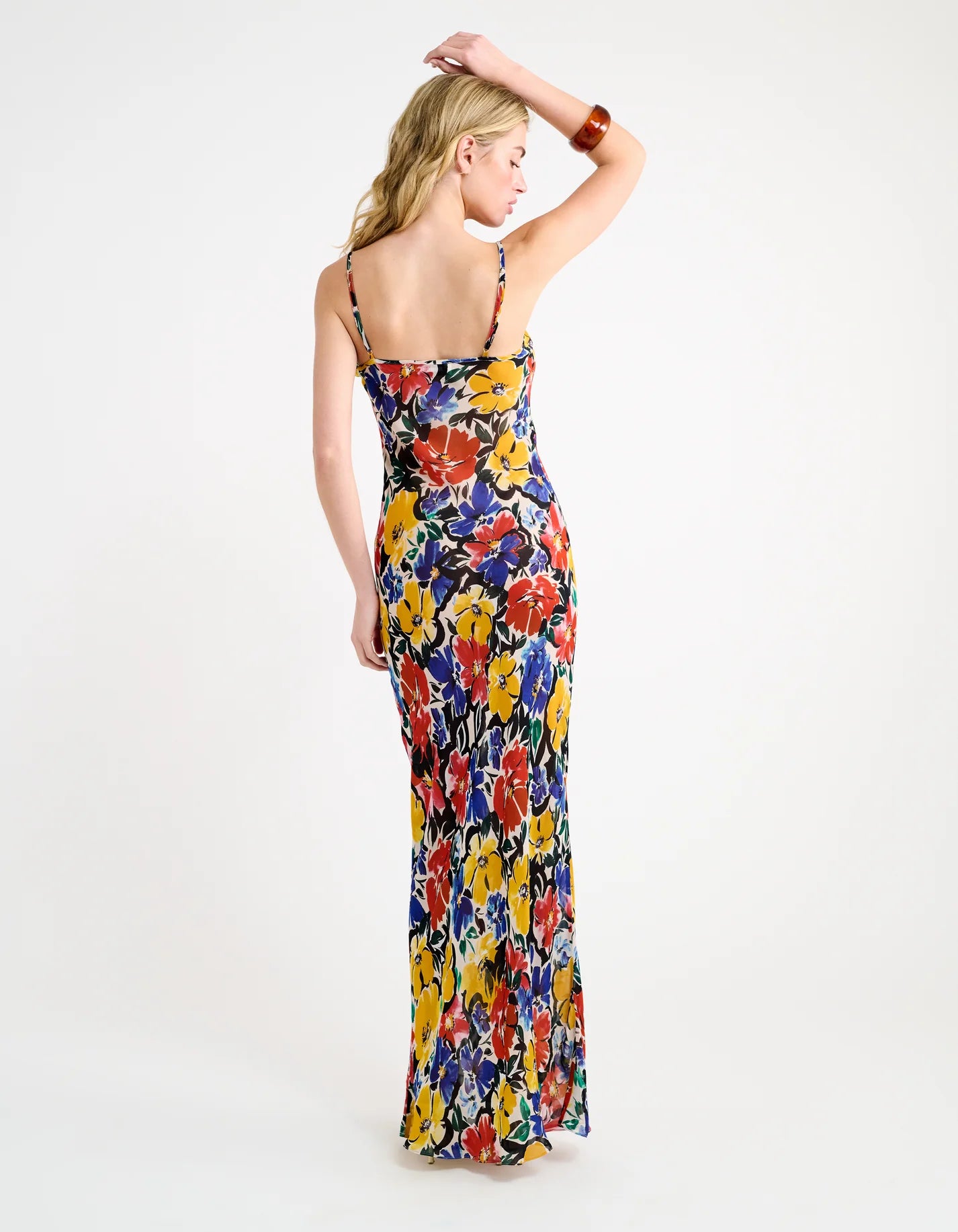vintage slip maxi dress