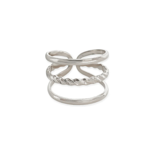 water resistant triple layer ring