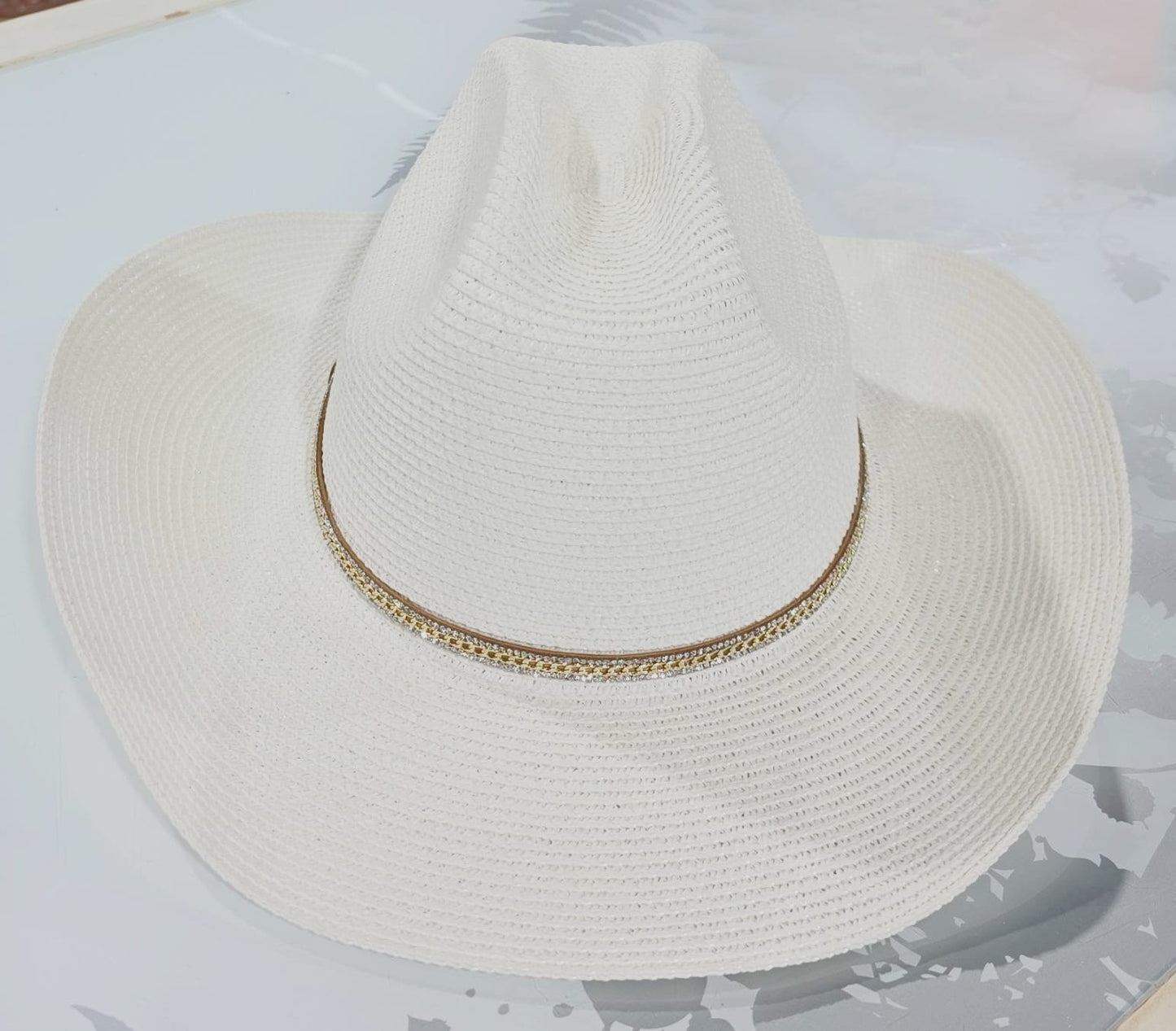 wide brim straw fedora