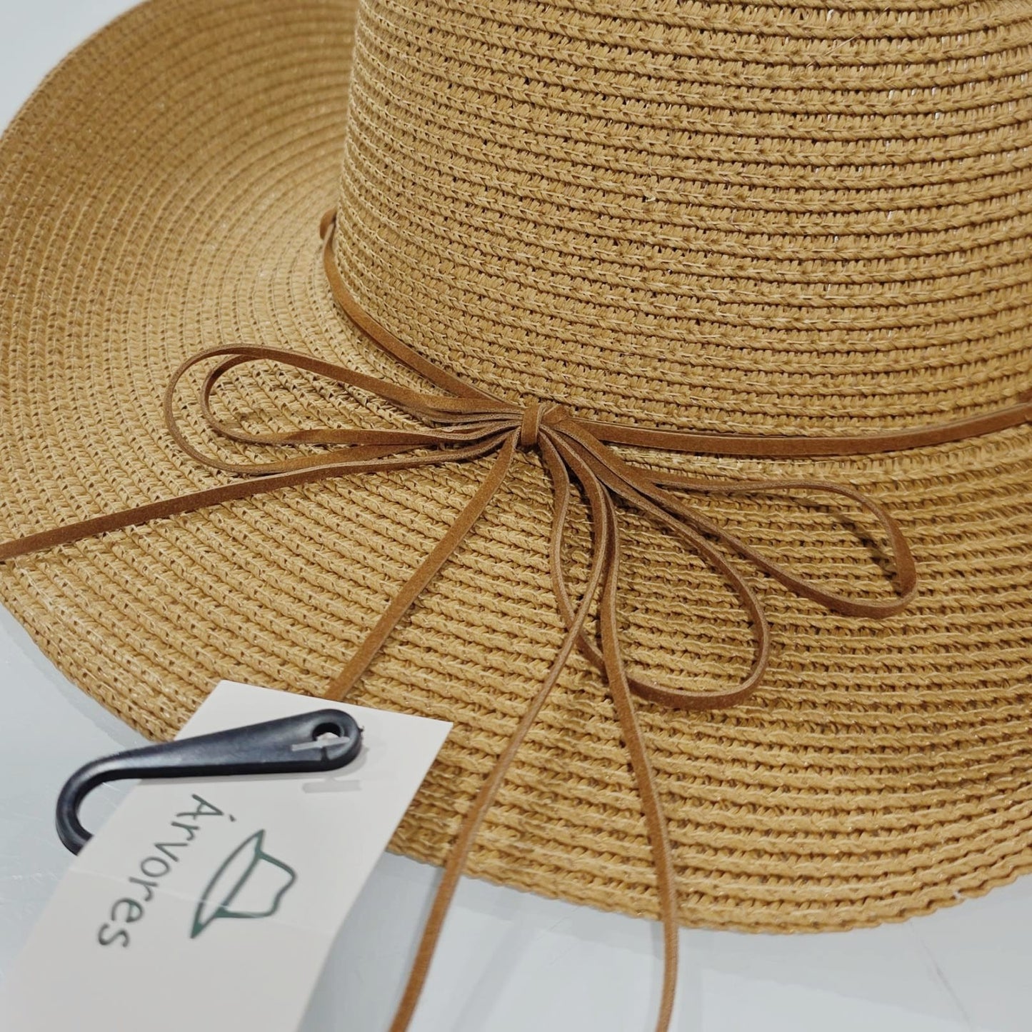 wide brim straw fedora