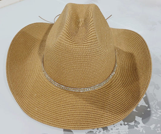 wide brim straw fedora