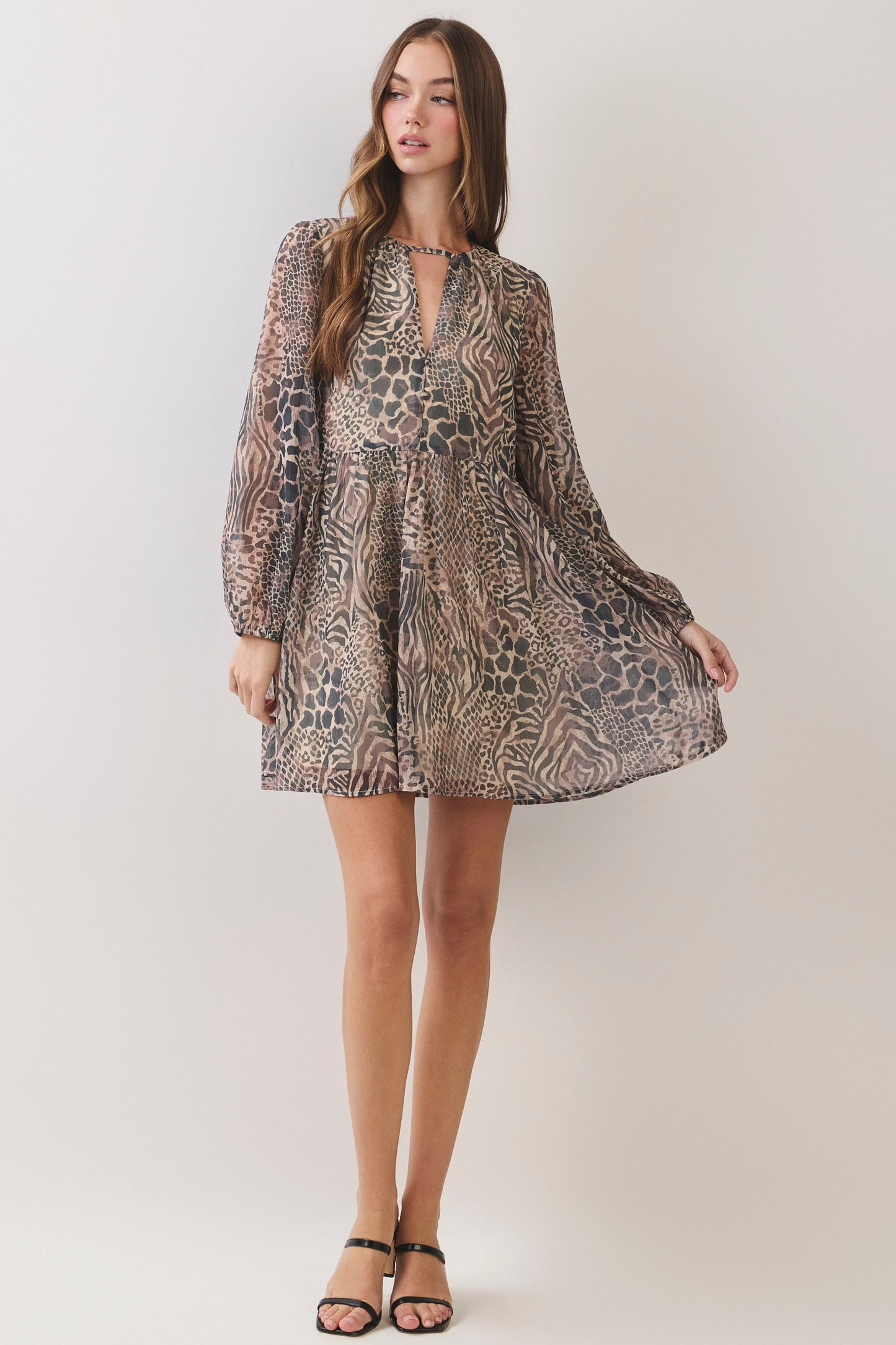 wild about you babydoll dress