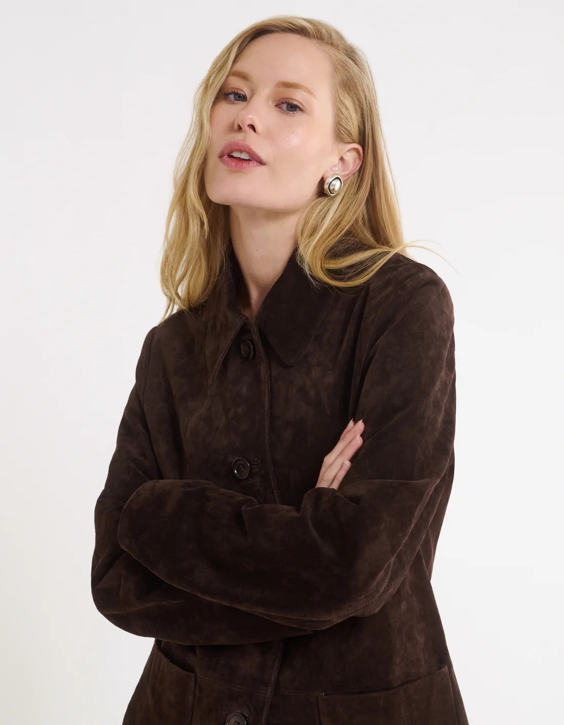 yellowstone jacket-espresso suede