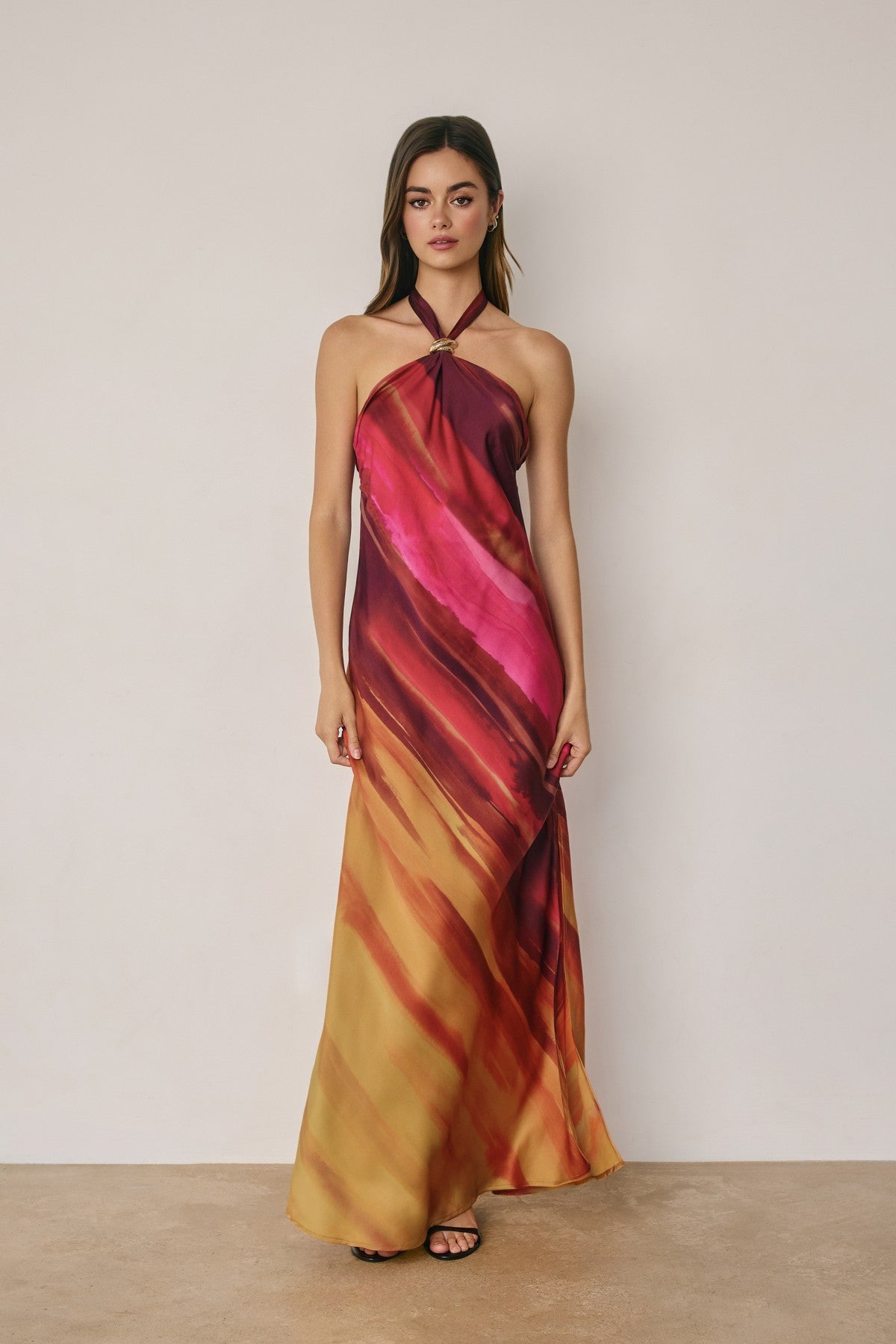you're golden maxi dress
