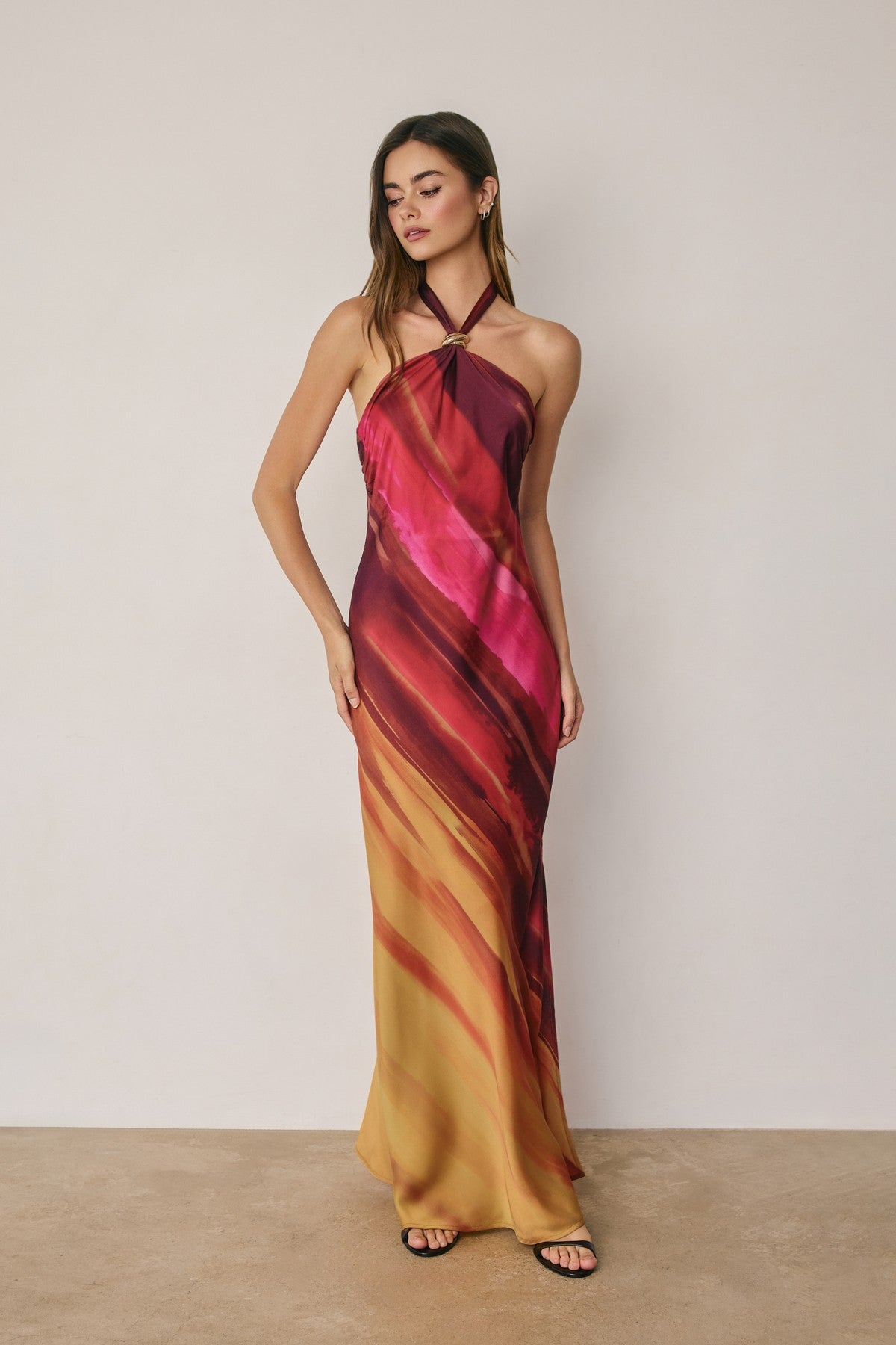 you're golden maxi dress