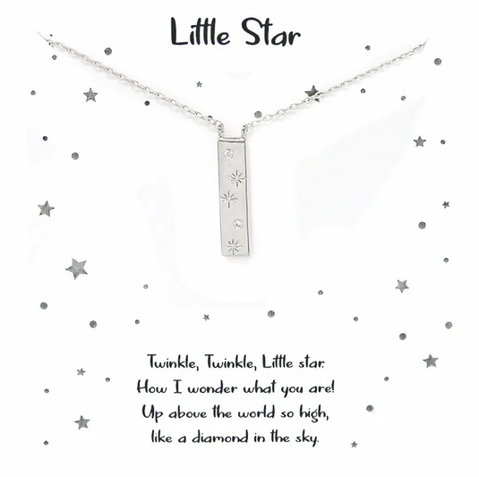 little star necklace
