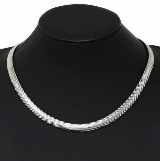 herringbone chain necklace